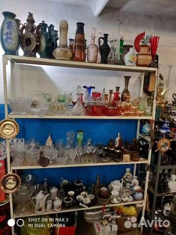 Посуда хрустальная СССР вазы салатники