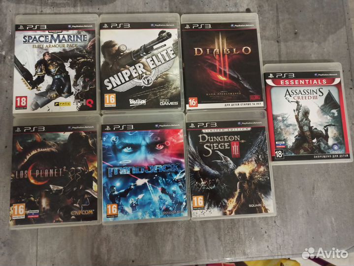Игры диски для ps3