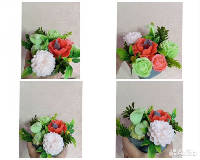 Букеты из мыла