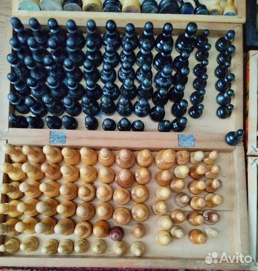 Шахматы. Шахматные фигуры. 305 шт