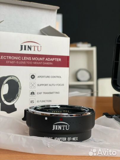 Адаптер с автофокусом jintu EF-NEX II Canon EF