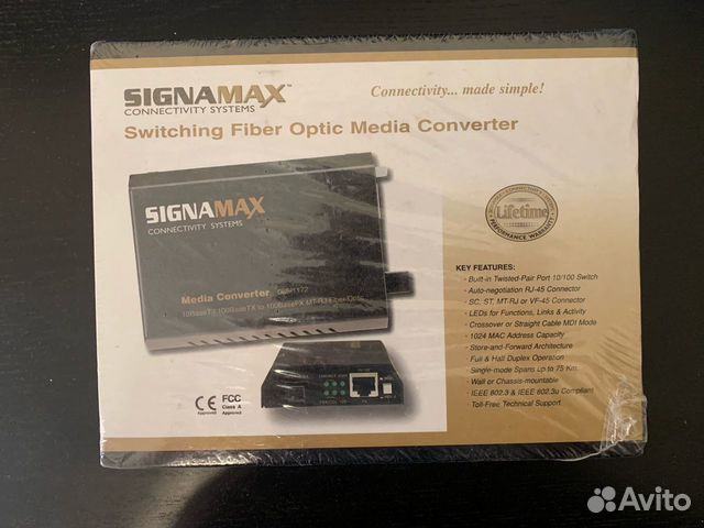 Signamax волоконно-оптический медиаконвертор