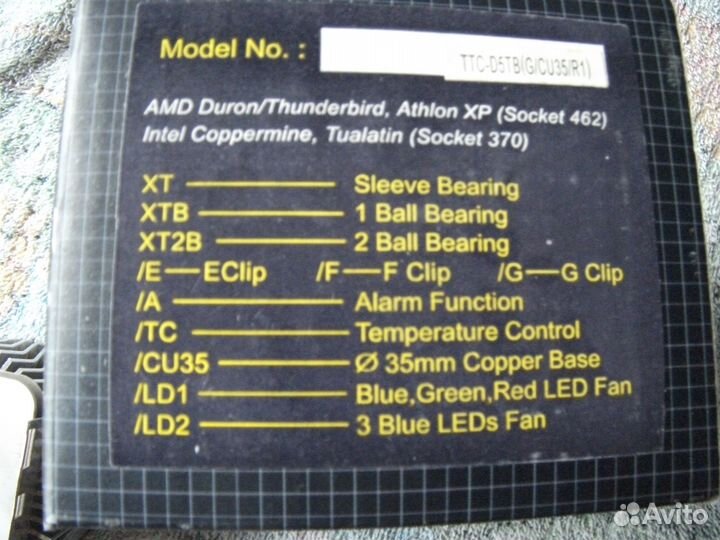 Вентилятор для процессора