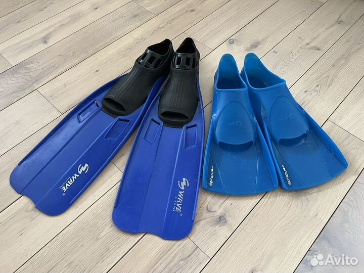Ласты декатлон 41/42 и Wave Relaxation 38-41