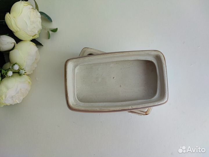 Шкатулка для украшений винтаж керамика