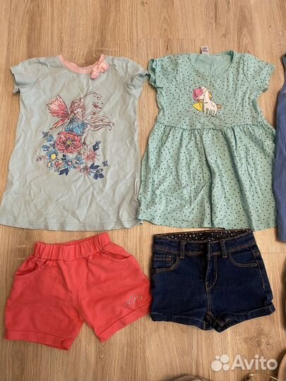 Вещи пакетом на девочку 3-4 года