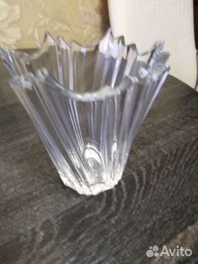 Хрустальная подставка для столовых приборов