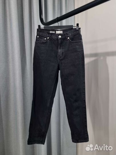 Джинсы mango черные