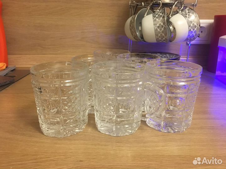 Кружки хрусталь