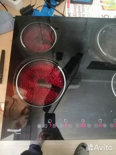 Варочная панель электрическая 4 конфорки бу