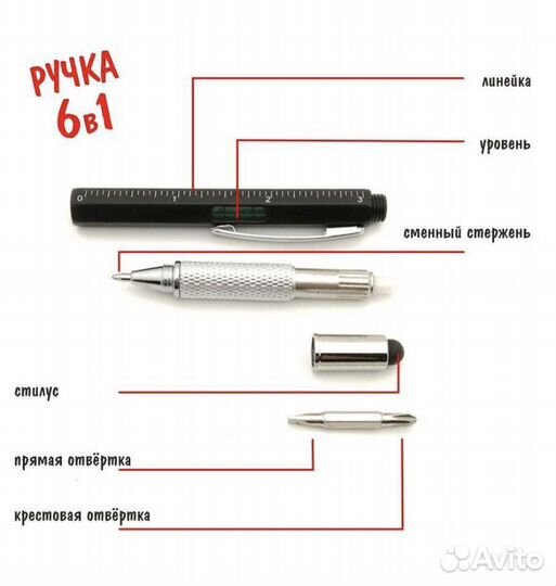Многофункциональная шариковая ручка