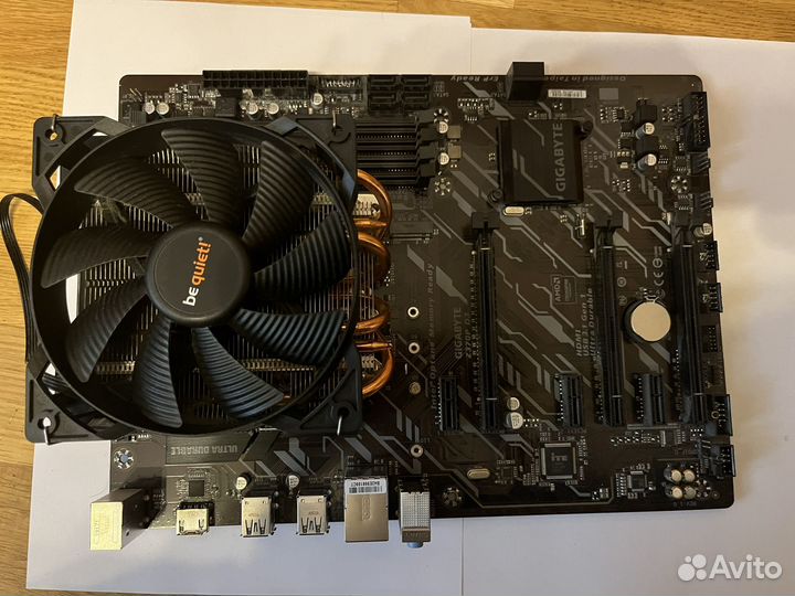 I5 8600 + материнская плата + кулер/процессора