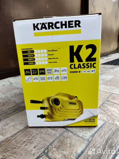 Новая в упаковке мойка Кершер, К2