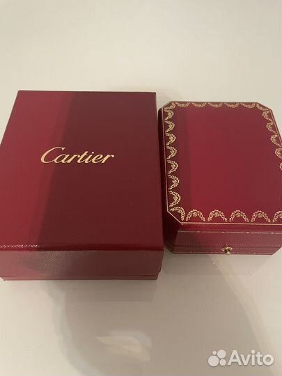 Коробка от обручальных колец Cartier. Оригинал