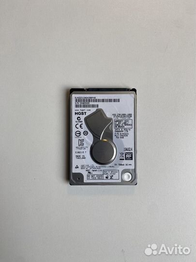 HDD 1TB для ноутбука hgst (WD)