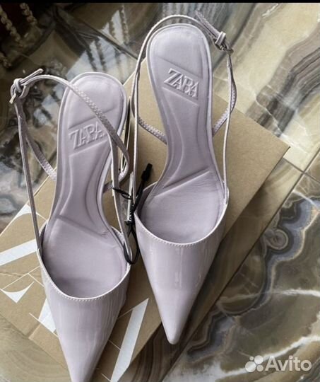 Туфли-лодочки zara 24,5 -25 см