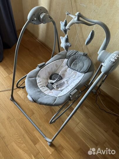 Детские электронные качели для новорожденных