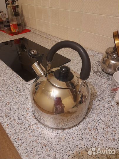 Чайник со свистом нержавейка
