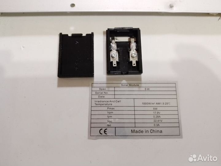 Солнечная панель 5Вт