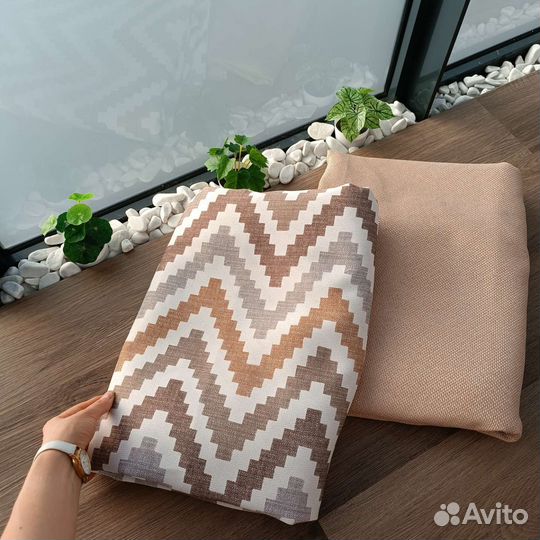 Шторы новые комплект 4 метра (2+2)