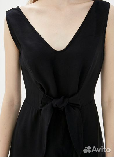 Черный летний комбинезон befree