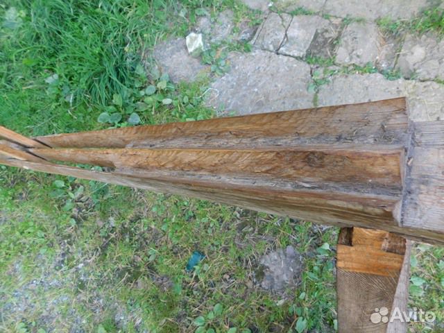 Старинный инструмент-орудие труда льномялка, перио