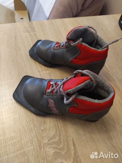 Лыжные ботинки, р.30