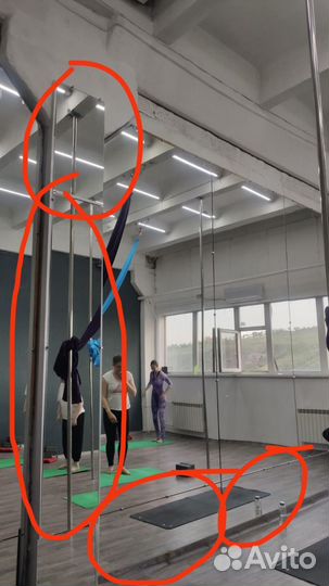 Зеркало без рамы