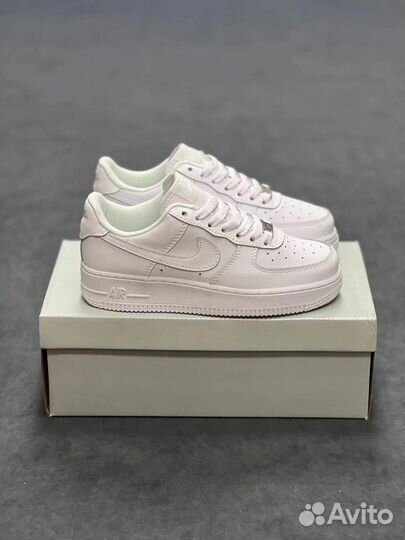 Кроссовки nike air force 1 кожа