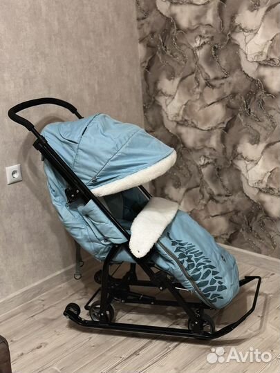 Коляска санки