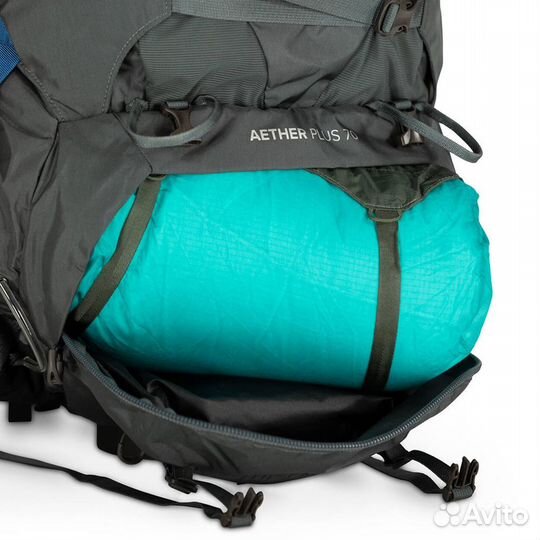 В наличии Osprey Aether Plus 85 Black/Green L-XL