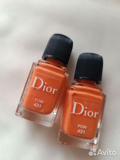 Dior nail лак для ногтей без верхних крышек