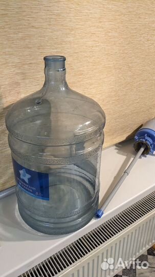 Бутыль 19 л с помпой