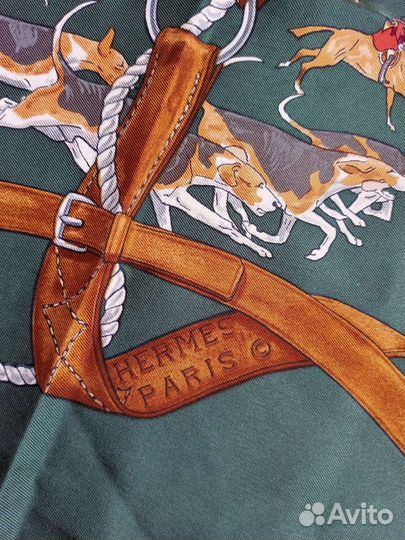 Платок hermes винтаж