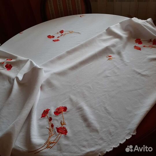 Скатерти лен Греция -160 см, хлопок Италия 240165