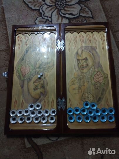 Нарды ручной работы зона