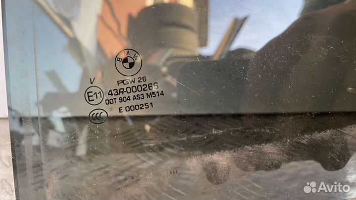 Стекло двери задней Лев. 51357470629.1 бмв X5