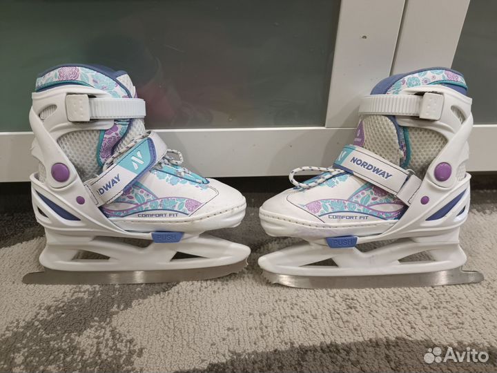Коньки детские раздвижные