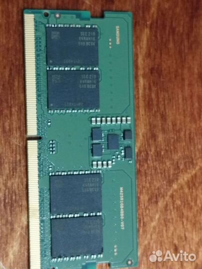 Оперативная память для ноутбука ddr5 8гб 2 шт