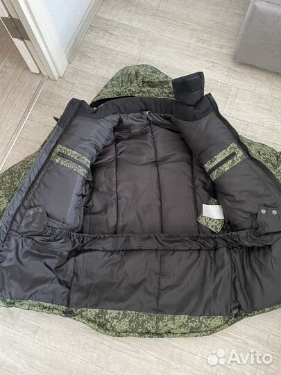 Костюм утепленный комуфляжный размер 48