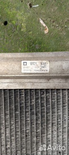 Радиатор кондиционера Опель zafira в