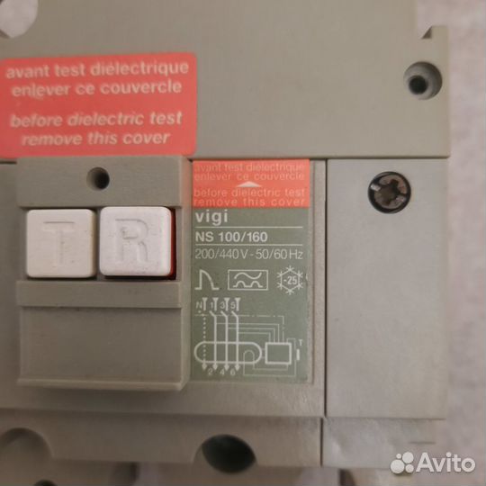 Shneider Electric блок vigi NS 100/160