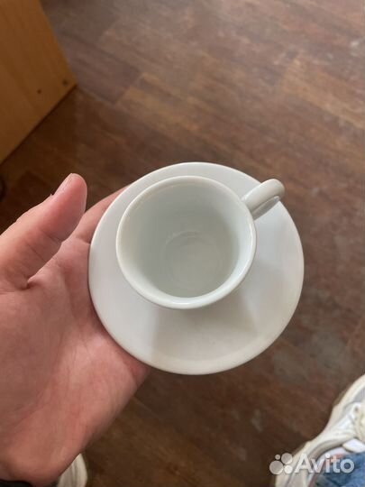 Кофейная пара(чашка) под эспрессо