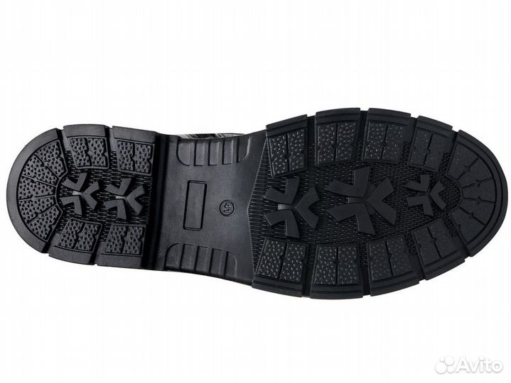 Зимние кожаные новые мужские ботинки 44