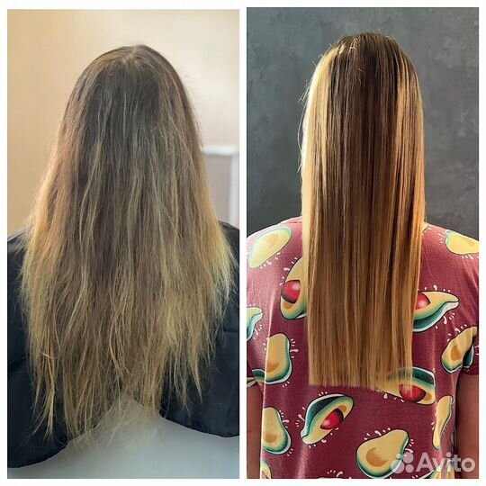 Кератиновое выпремление волос