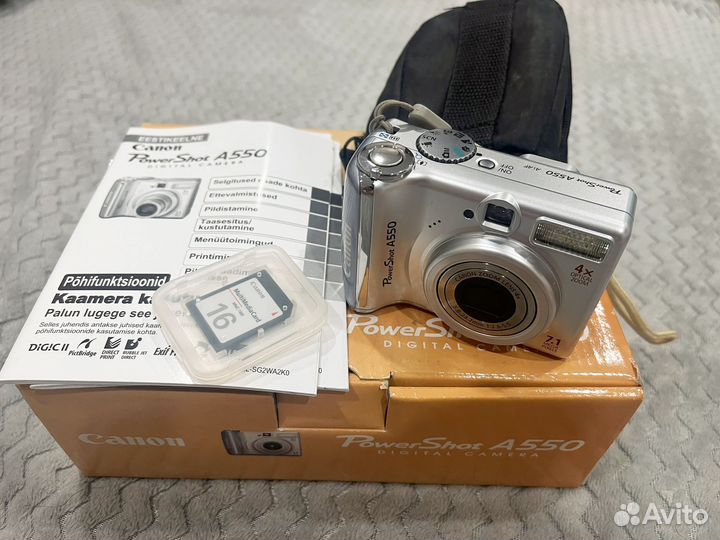 Canon PowerShot A550