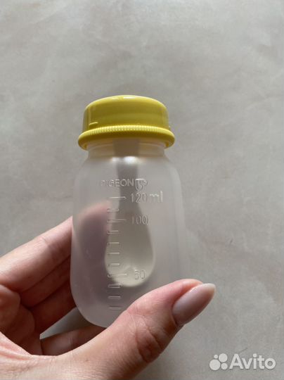 Бутылочка с ложкой pigeon