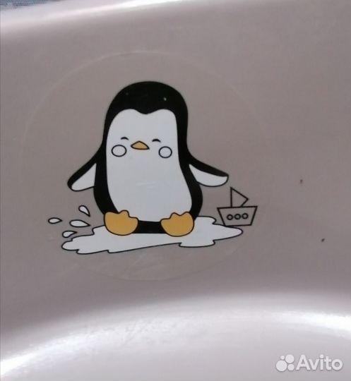 Ванночка для купания с термометром