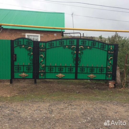 Ворота кованые