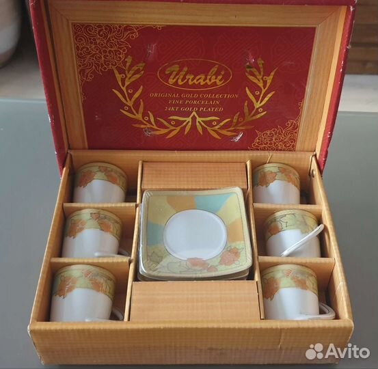 Чашки, 5 разных наборов